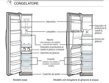 Scomparti Per Frigo/Congelatore Samsung SR-S20/ SR-S22 Ricambi usati