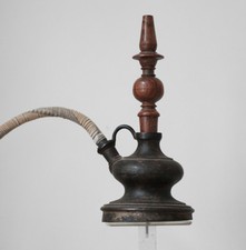 Antico narghilè india ottone - antico,