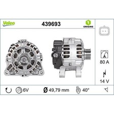 Alternatore Valeo 439693 Valeo Origins New Oe Technology per Citroën Peugeot