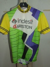 MAGLIA SHIRT MAILLOT CICLISMO CYCLISM BICI ARISTON (1184) tg. L