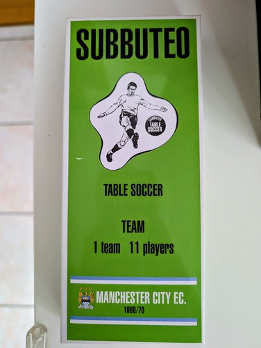 Subbuteo manchester city - subbuteo,