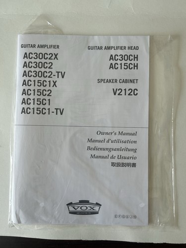 Vox ac30c2 ac15c2 ac15c1 - ac30c2, x