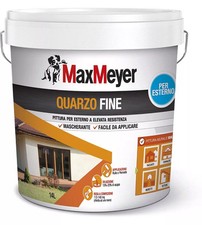 PITTURA PER ESTERNI MAX MEYER "QUARZO FINE" BIANCO 14 LT