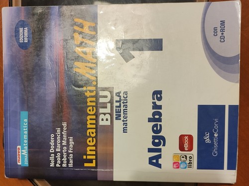 Lineamenti math blu algebra - -,