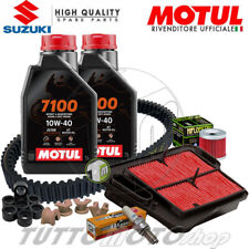 Tagliando SUZUKI AN Burgman 400 2011 2012 2013 2014 Kit Completo Olio Motul 7100