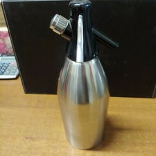 BOTTIGLIA SELTZ VINTAGE MODELLO GIMAS ACCIAIO OTTIMO STATO ANNI 60 MADE IN ITALY