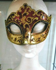 Colombina maschera viso - -,