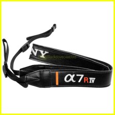 Tracolla in similpelle per fotocamere Sony Alpha A7R IV. A7 R IV Genuine strap.
