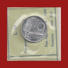 10 Lire 1969 Spighe KM#93 FDC