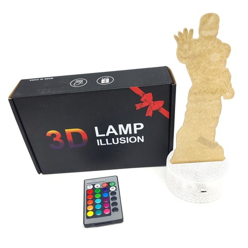 Lampada illusoria da - 3d,