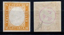 1861 REGNO DI SARDEGNA 80 C