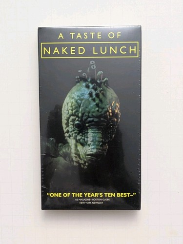 Taste naked lunch vhs - a,