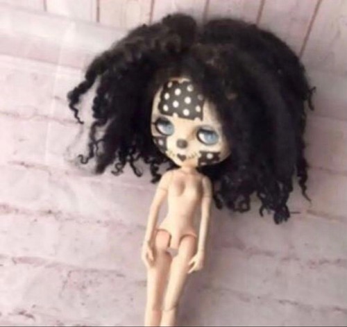 Blythe cuoio capelluto afro