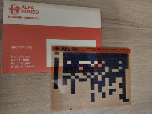 Alfa blindata microfiche - blindata,