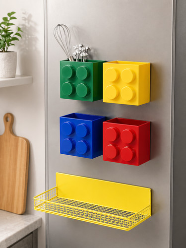 Portaoggetti magnetico frigo