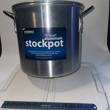 NUOVO! Hoffritz Platinum 16 Qt pentola in alluminio di grosso spessore, con coperchio, fondo spesso.