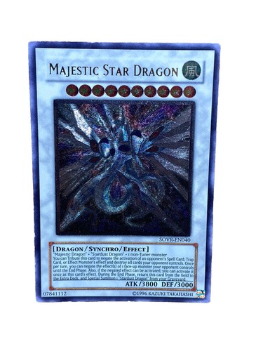 Yugioh majestic star dragon - yugioh,