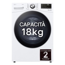 Asciugatrice LG 18 kg a Pompa