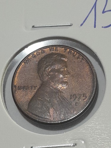 One cent 1975 d - u.s.a,