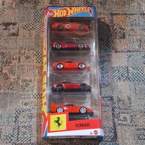 Hot wheels ferrari confezione - hot,