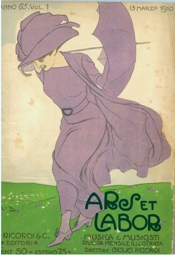 1910 art nouveau rivista - art,