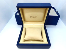 Piaget Vintage Wooden Box Blue