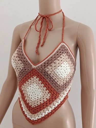 Top grannysquare uncinetto - top,