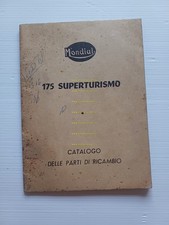 Mondial 175 Superturismo 1958 catalogo ricambi originale