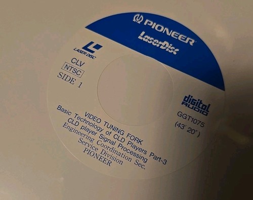 Pioneer laserdisc video tuning - laserdisc,