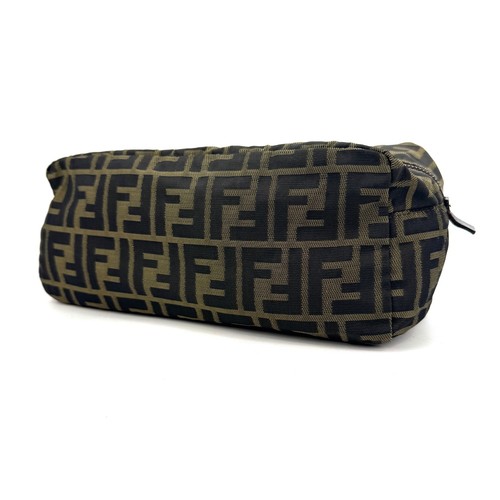 Fendi zucca canvas pouch - fendi,