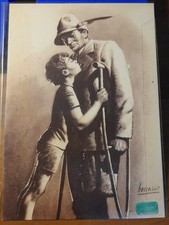 CARTOLINA BOCCASILE   FASCISMO   RSI DIVISIONE MONTEROSA      FG NV