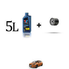 Kit filtro olio e 5L per