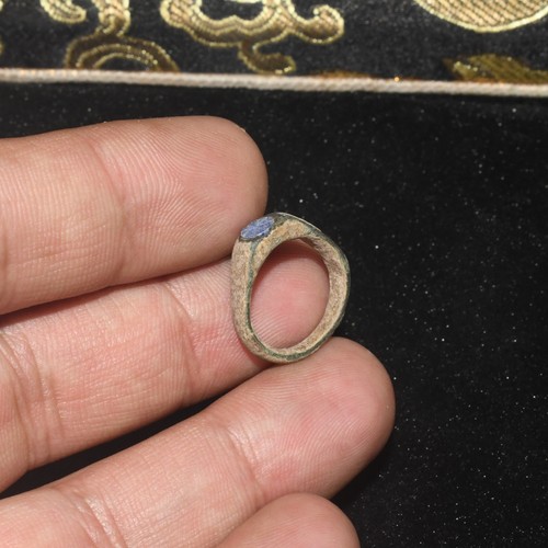 Autentico anello antico - , romano