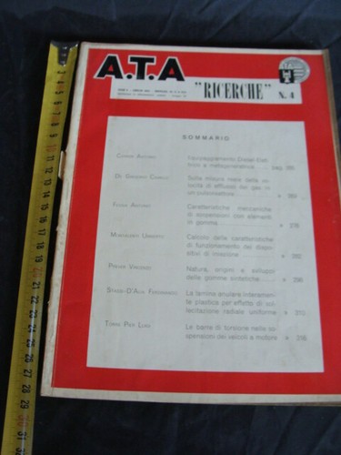 Rivista ata 1952 ferrari vespa - rivista,