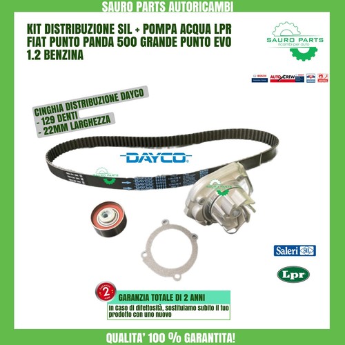 Kit distribuzione pompa acqua - distribuzione,