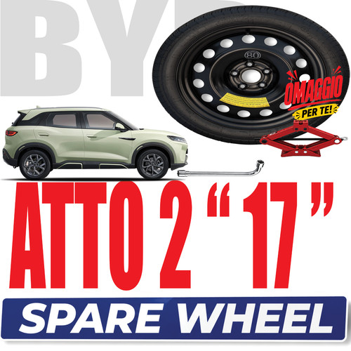 Ruotino scorta byd - 17", atto