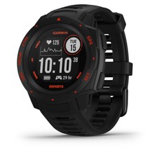 Garmin 010-02064-72 Instinct Esports Edition Smart Watch GPS da Esterno, Nero Lava