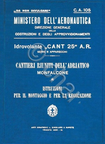 Cant 25ar 1933 - cant, serie