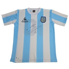 Maglia Diego Maradona FIRMATA 1986 Argentina PROOF - Maglia Autografo