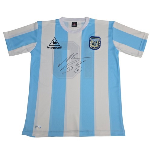 Maglia diego maradona firmata - maglia,