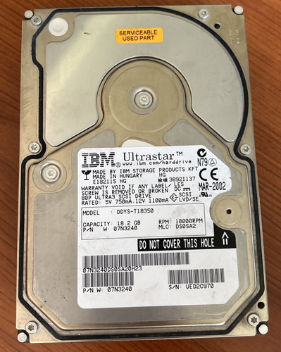 Hard disk ibm - hard,