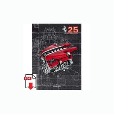 The official Ferrari magazine 25 "The engine issue" 4719/14 PDF (uk)