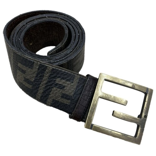 Ceinture fendi marron pour - ceinture,