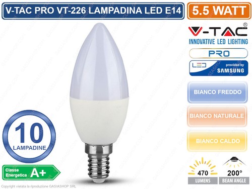 Confezione pezzi tac pro - v-tac,