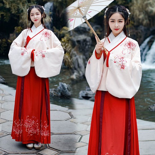Abito donna ricamo hanfu - abito,