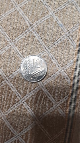 Moneta lire 1973 - 10, aratro
