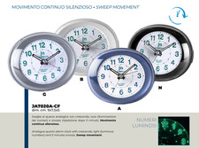 Sveglia ovale JUSTAMINUTE