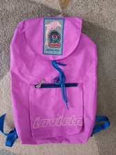 ZAINO INVICTA  DELFINO ROSA VINTAGE ANNI 80 90 U432