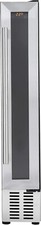 Cookology CWC150SS Refrigeratore per Vino 15 cm in Acciaio Inox, Armadio 7 Bottiglie vir