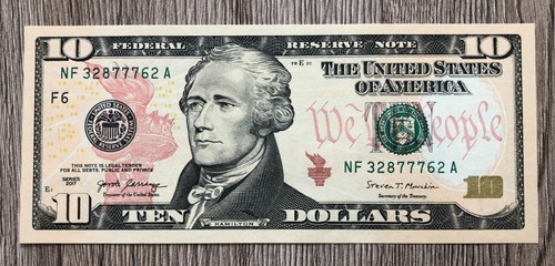 Banconota da 10 - u.,